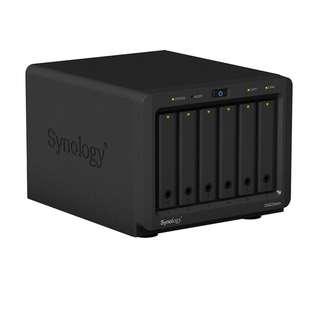 Дисковая системы хранения данных СХД Synology DS620SLIM (Tower, Tower)