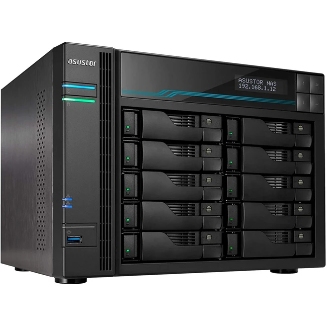 Дисковая системы хранения данных СХД ASUSTOR AS6510T 90IX0191-BW3S10 Tower, Tower