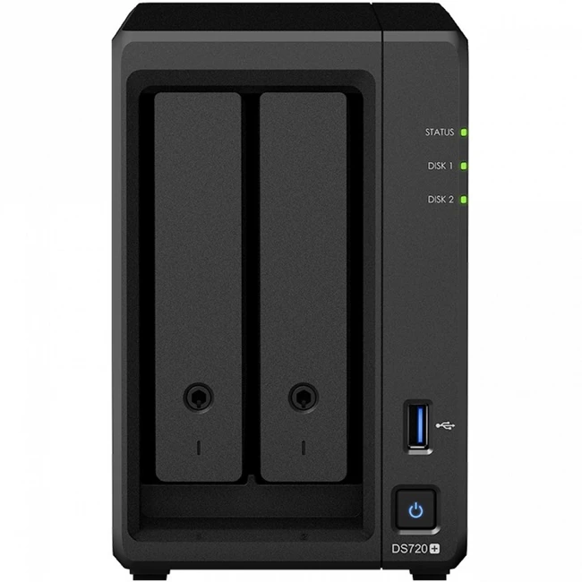Дисковая системы хранения данных СХД Synology DiskStation DS720+ Tower, Tower