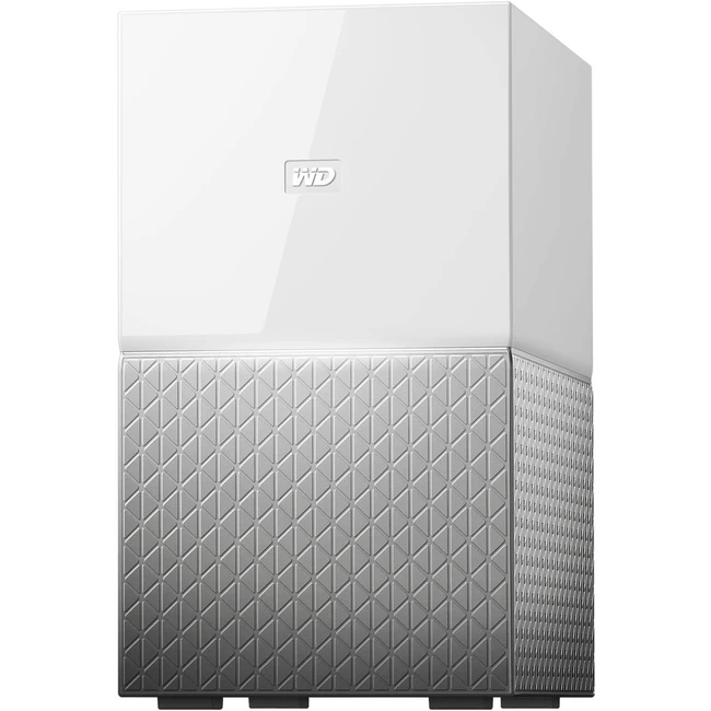 Дисковая системы хранения данных СХД Western Digital My Cloud Home Duo (4ТБ) WDBMUT0040JWT-EESN (Tower, Tower)