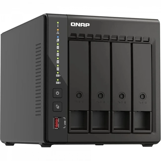 Дисковая системы хранения данных СХД Qnap TS-453E-8G Tower, Tower