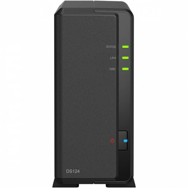 Дисковая системы хранения данных СХД Synology DiskStation DS124 (Tower, Tower)
