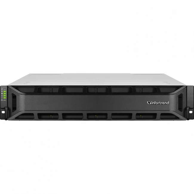 Дисковая системы хранения данных СХД Infortrend EonStor GS 3000 Gen3 2U/12bay (GS 3012R3-D) GS3012R03C0FD-8U32 Rack, 2U