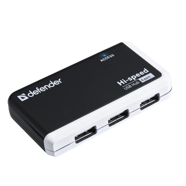 Аксессуар для ПК и Ноутбука Defender Разветвитель Quadro Infix, USB2.0, 4порта