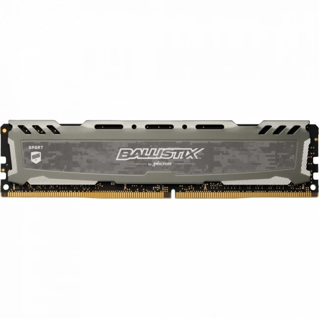 ОЗУ Crucial Ballistix Sport LT Gray BLS16G4D30AESB (DIMM, DDR4, 16 Гб, 3000 МГц)