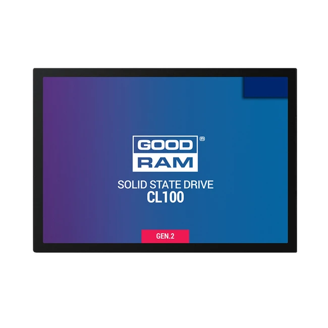 Жесткий диск GoodRam CL100 SSDPR-CL100-480-G2 SSD (твердотельные), 480 ГБ, 2.5 дюйма, SATA