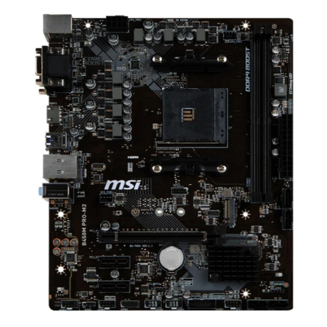Материнская плата MSI B450M PRO-M2 RTL Micro-ATX, AMD AM4