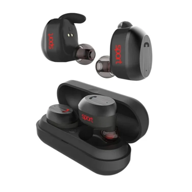 Наушники Elari NanoPods Sport - Black NanoPodsSportBLC