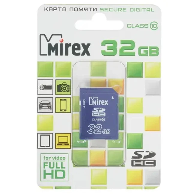 Флеш (Flash) карты Mirex 13611-SD10CD32 32 ГБ