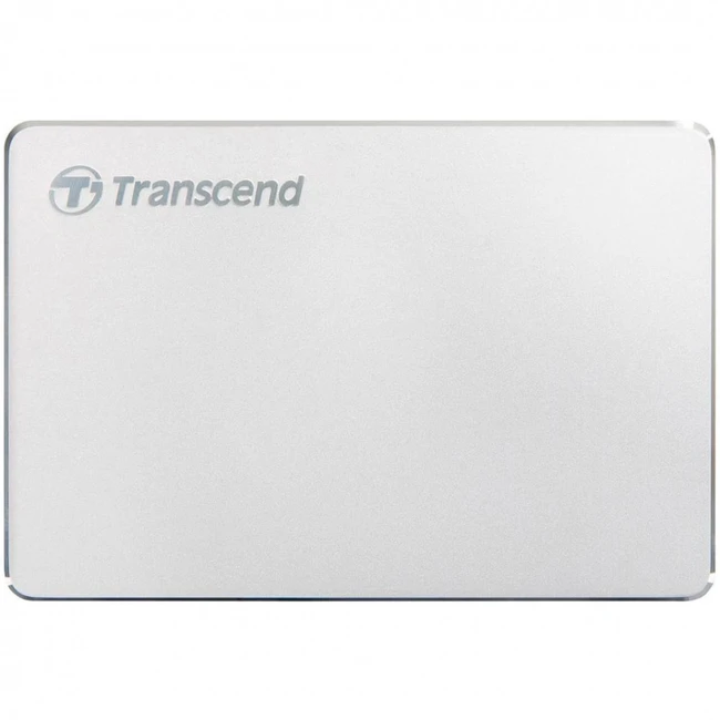 Внешние накопители Transcend StoreJet 25C3S silver TS1TSJ25C3S 1 ТБ, Интерфейс USB-C
