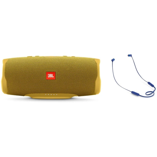 Портативная колонка JBL T110BT Charge 4 JBLCHARGE4YEL+T110BTBLU