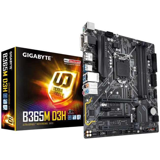 Материнская плата Gigabyte B365M D3H Micro-ATX, AMD AM4