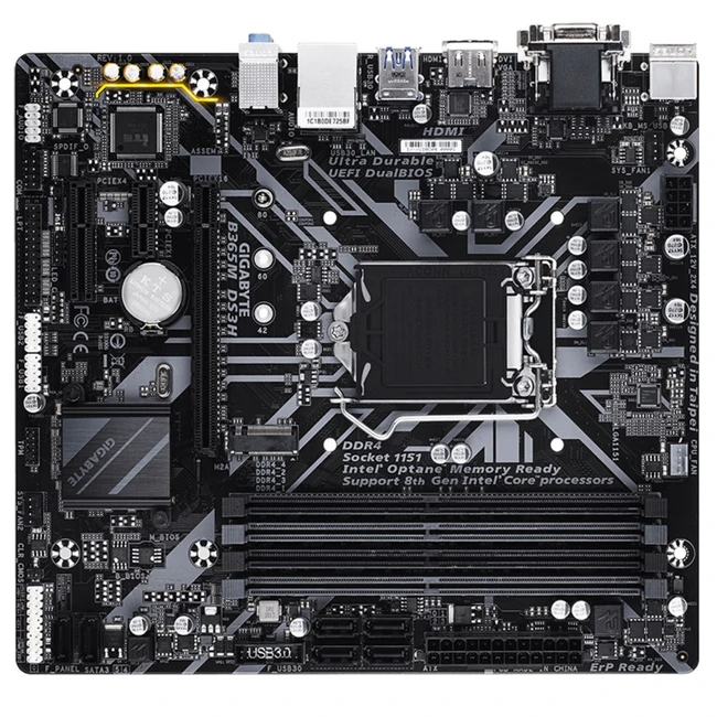 Материнская плата Gigabyte B365M D2V Micro-ATX, LGA 1151