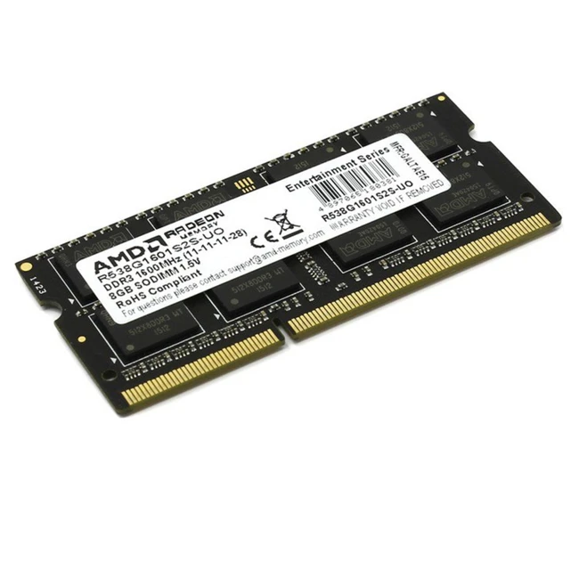 ОЗУ AMD 8GB Radeon™ DDR3 1600 R538G1601S2S-U DIMM, DDR3, 8 Гб, 1600 МГц