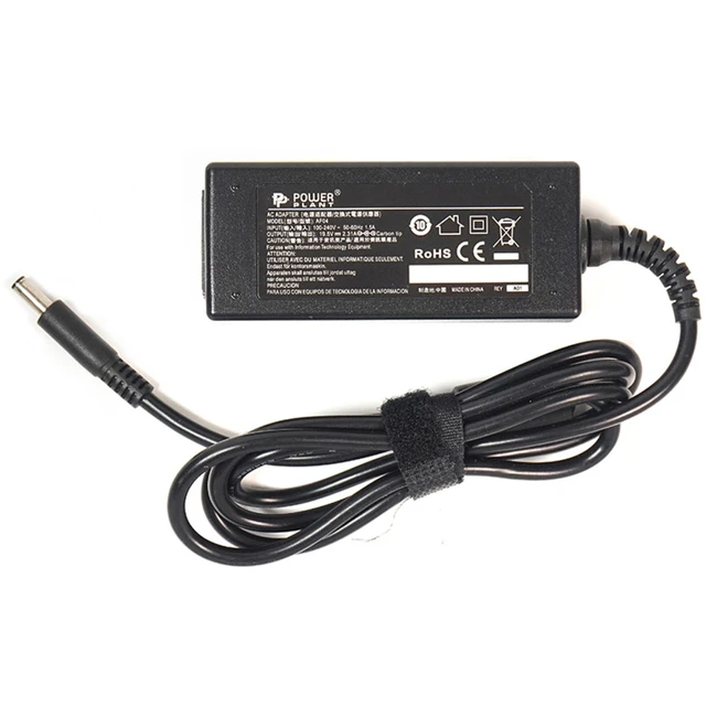 Блок питания для ноутбуков PowerPlant Dell 220V, 19.5V 45W 2.31A DE45G4527