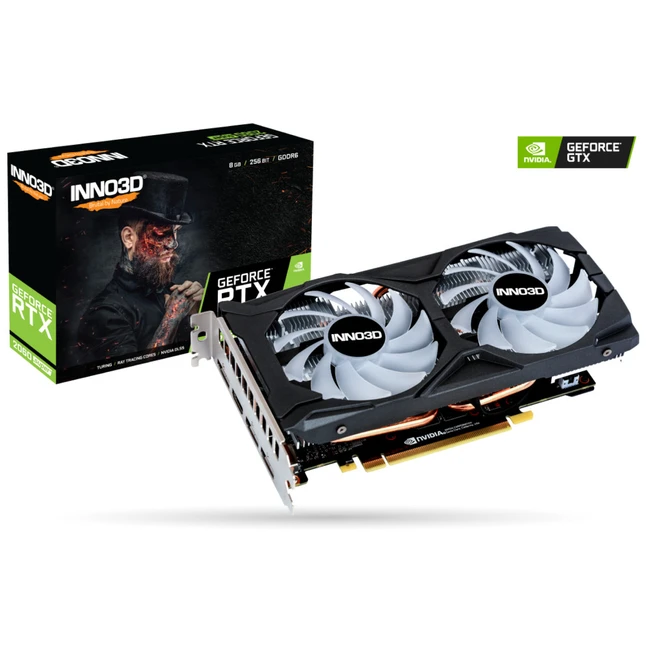 Видеокарта Inno3D GeForce RTX 2060 SUPER TWIN X2 OC RGB N206S2-08D6X-1710VA15LB 8 ГБ