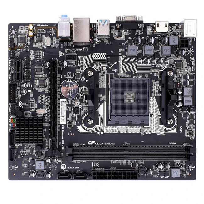 Материнская плата Colorful A320M-K PRO YV14 Micro-ATX, AMD AM4