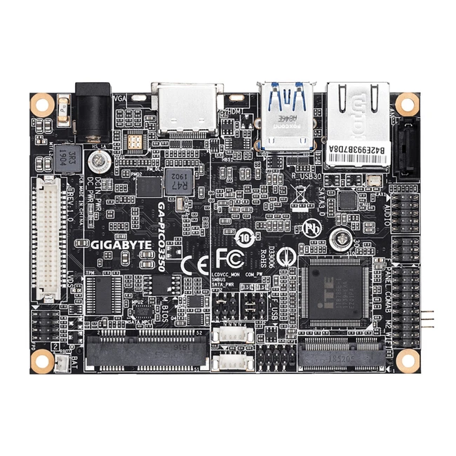 Материнская плата Gigabyte GA-PICO3350 Mini-ITX, С интегрированным процессором