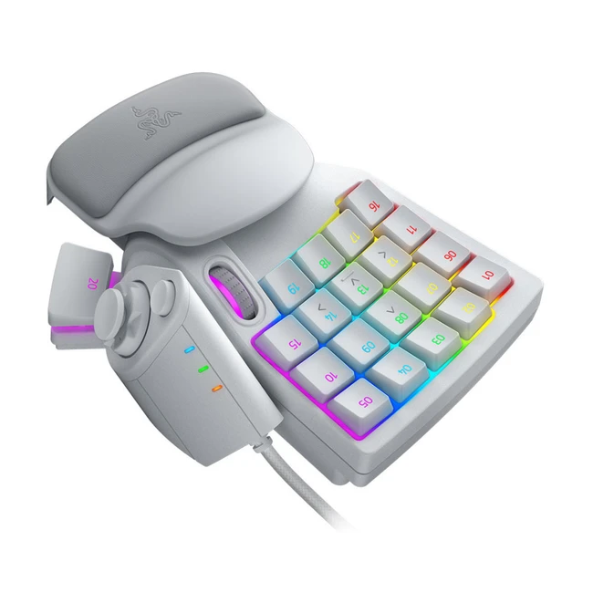 Клавиатура Razer Tartarus Pro Mercury/ RZ07-03110200-R3M1 Проводная, USB