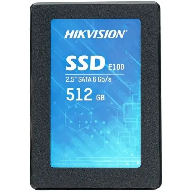 Внутренний накопитель Hikvision HS-SSD-E100/512G SSD (твердотельные), 512 ГБ, 2.5 дюйма, SATA