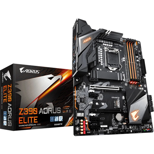 Материнская плата Gigabyte Z390 AORUS ELITE GA-Z390 AORUS ELITE ATX, LGA 1151