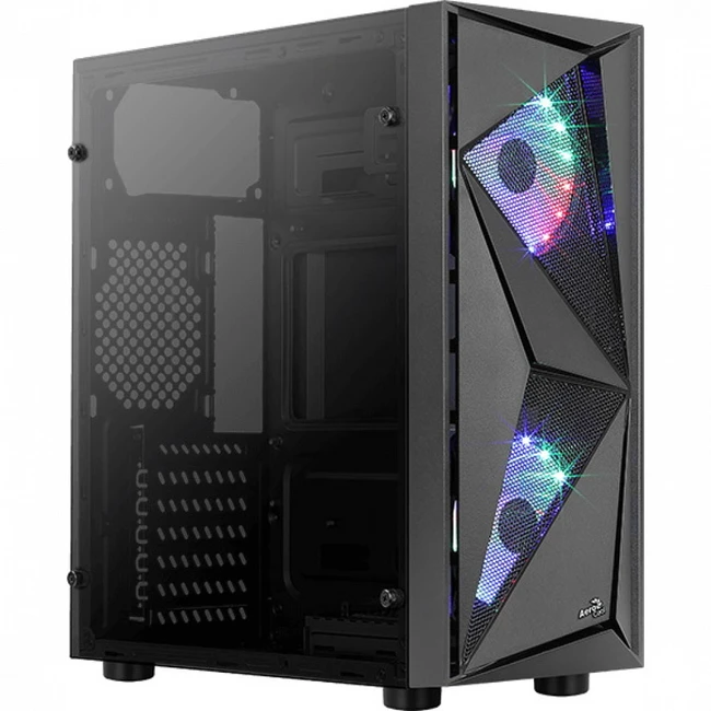 Корпус Aerocool Glider Cosmo-G-BK-v1 COSMO-G-BK-V1 Mid-Tower