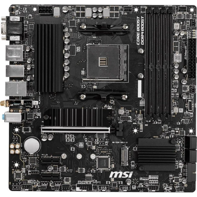Материнская плата MSI B550M PRO-VDH WIFI Micro-ATX, AMD AM4