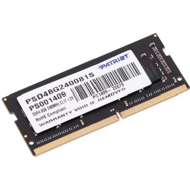 ОЗУ Patriot Signature PSD48G320081S SO-DIMM, DDR4, 8 Гб, 3200 МГц