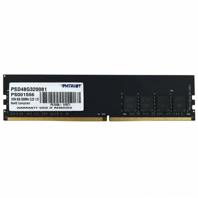 ОЗУ Patriot 8 ГБ PSD48G320081 DIMM, DDR4, 8 Гб, 3200 МГц