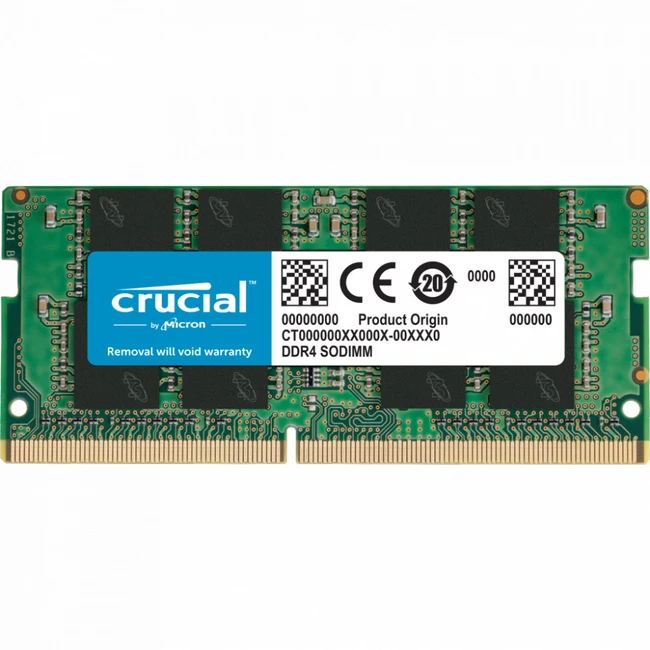 ОЗУ Crucial 8 ГБ CT8G4SFRA32A SO-DIMM, DDR4, 8 Гб, 3200 МГц