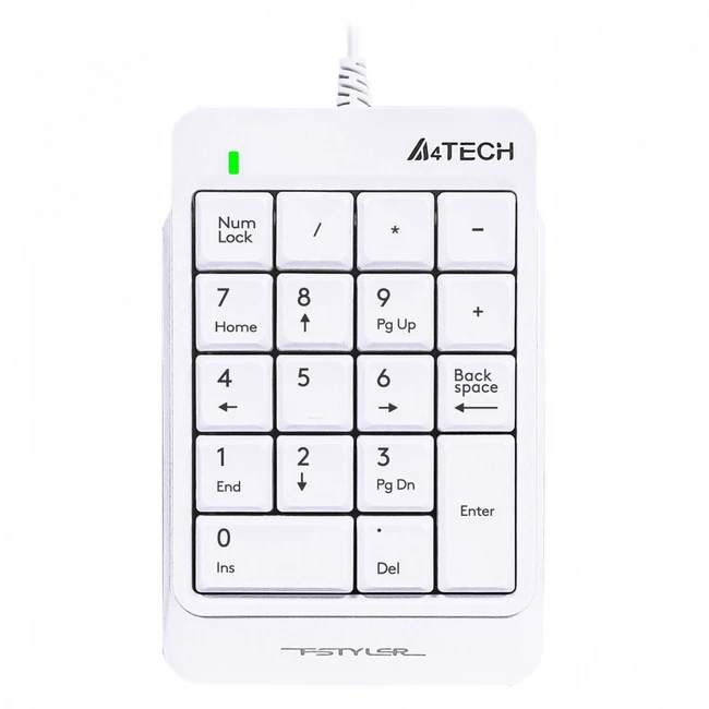 Клавиатура A4Tech Fstyler FK13 FK13 USB ( WHITE ) Проводная, USB