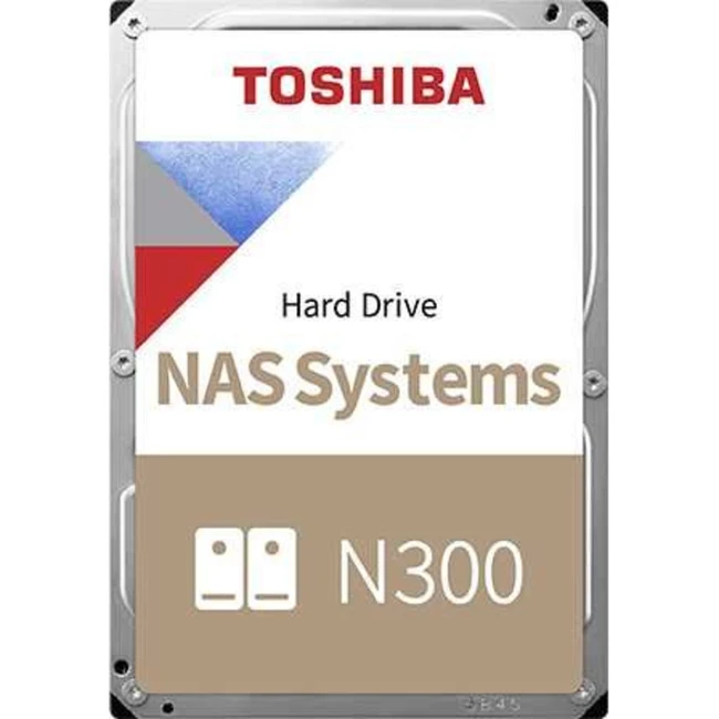 Жесткий диск Toshiba NAS N300 HDWG160EZSTA HDD (классические), 6 ТБ, 3.5 дюйма, SATA