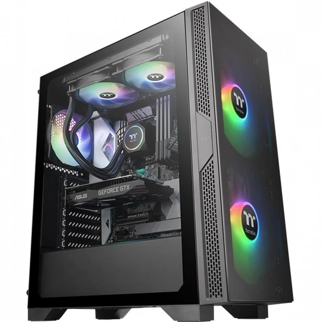 Корпус Thermaltake Versa T25 TG CA-1R5-00M1WN-00 Mid-Tower