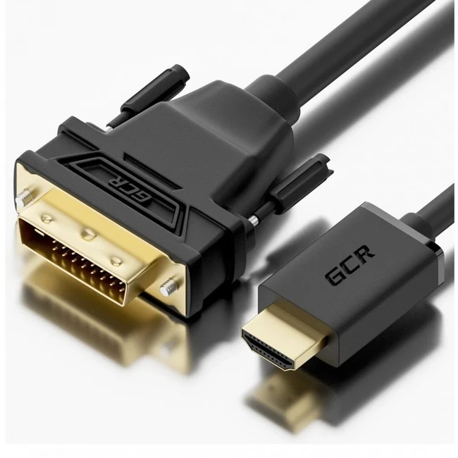 Кабель интерфейсный Greenconnect GCR-HD2DVI1-0.3m