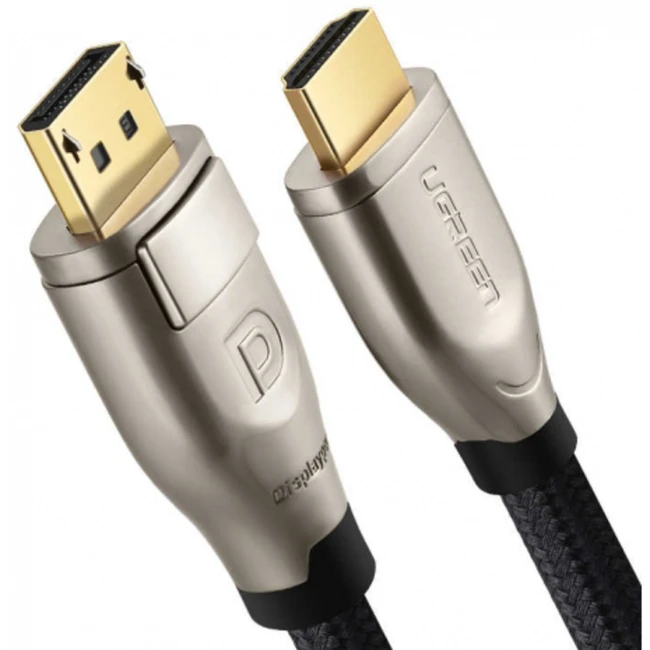 Кабель интерфейсный UGREEN HDMI 3M, V2.0, Silver Metal ( 2K*4K, 60HZ) 1275126