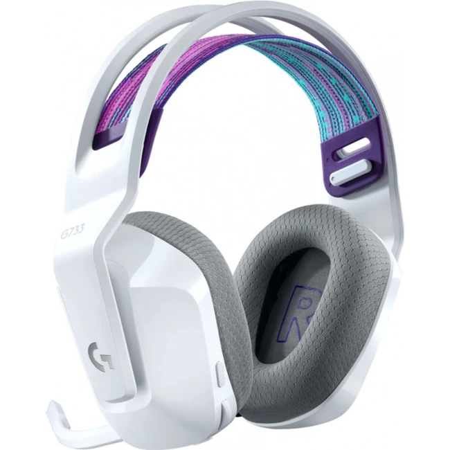 Наушники Logitech G733 LIGHTSPEED Wireless RGB Gaming Headset - WHITE 981-000883