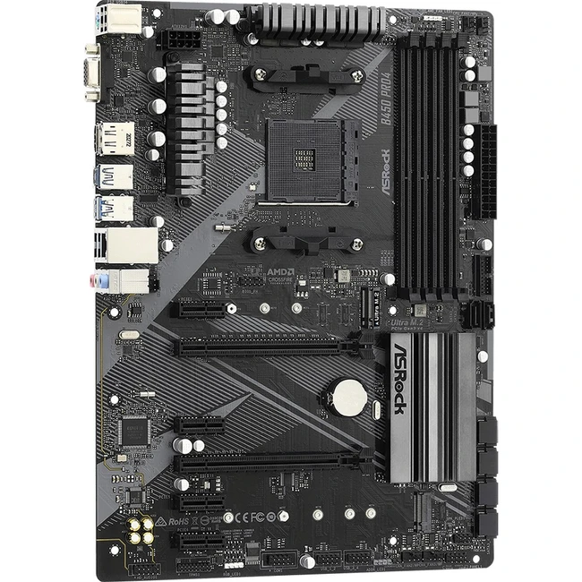 Материнская плата ASRock B450 PRO4 R2.0 (ATX, AMD AM4)