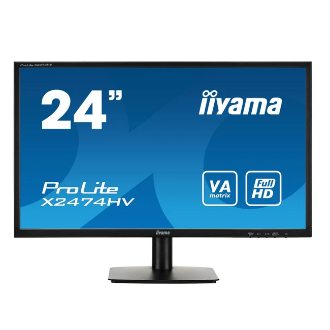 Монитор IIYAMA PROLITE X2474HV-B1 (23.6 ", VA, Full HD 1920x1080 (16:9))