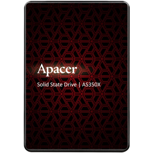 Внутренний накопитель Apacer AS350X AP256GAS350XR-1 SSD (твердотельные), 256 ГБ, 2.5 дюйма, SATA