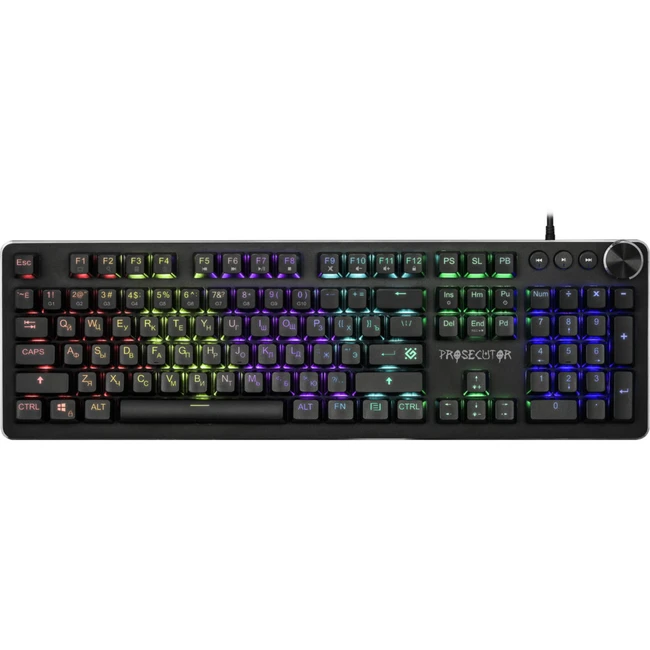 Клавиатура Defender Prosecutor GK-370L 45370 Проводная, USB