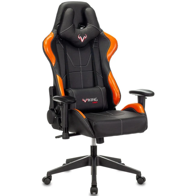 Компьютерный стул Бюрократ Игровое ZOMBIE VIKING 5 AERO Orange Z-VIKING-5-AERO-B/O