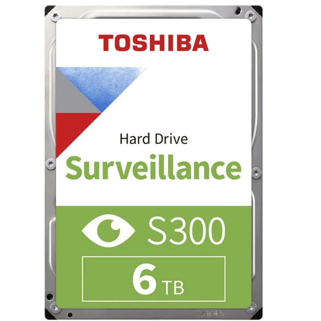 Жесткий диск Toshiba 6 ТБ HDWT860UZSVA HDD (классические), 6 ТБ, 3.5 дюйма, SATA