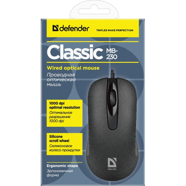 Мышь Defender Classic MB-230 52231