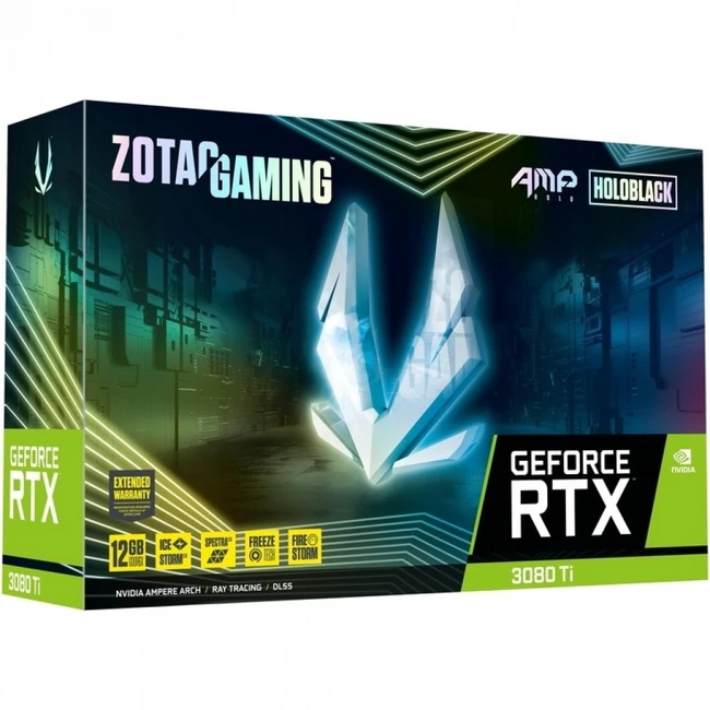 Видеокарта Zotac GeForce RTX 3080 Ti AMP Holo (ZT-A30810F-10P) (12 ГБ)