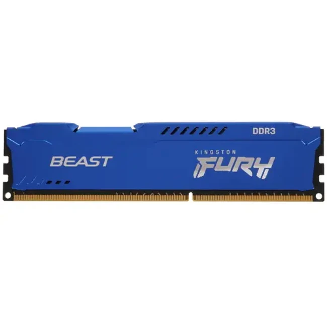 ОЗУ Kingston FURY Beast Blue KF316C10B/4 DIMM, DDR3, 4 Гб, 1600 МГц
