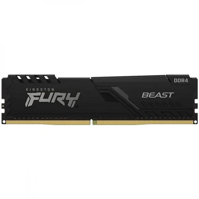 ОЗУ Kingston FURY Beast Black KF436C17BB/8 DIMM, DDR4, 8 Гб, 3600 МГц