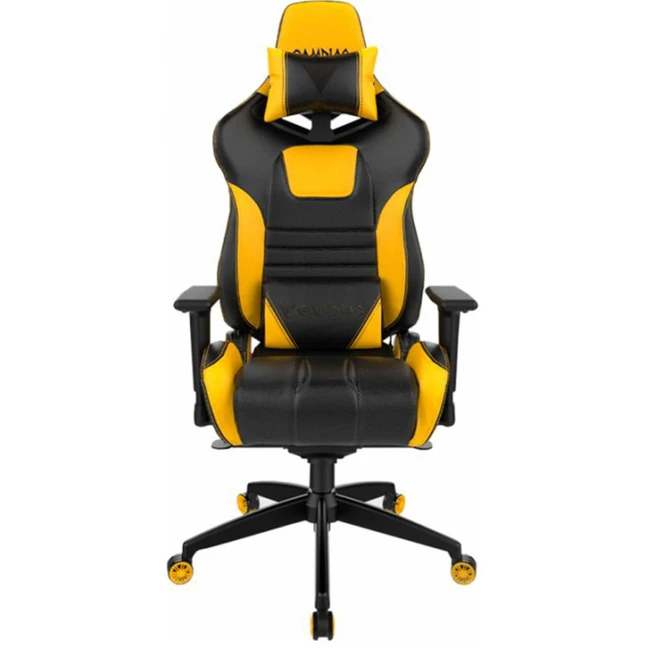 Компьютерный стул Gamdias Игровое кресло ACHILLES M1A Black/Yellow ACHILLES M1A L BY