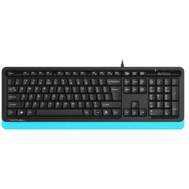 Клавиатура A4Tech FKS10 BLUE Проводная, USB