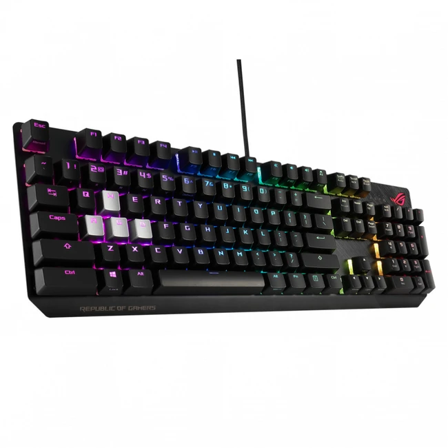 Клавиатура Asus XA02 ROG STRIX SCOPE 90MP0186-B0RA00 Проводная, USB