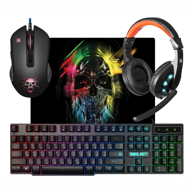 Клавиатура + мышь Defender Singularity MKP-118 (52118)